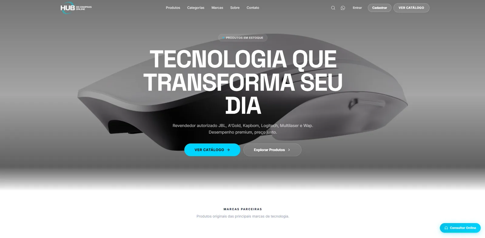 Hub de Compras Online